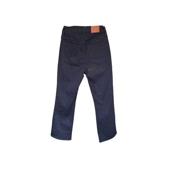 Madewell Black Cali Demi-Boot   Stretch Denim Jeans Women's Size 27 - Picture 3 of 8